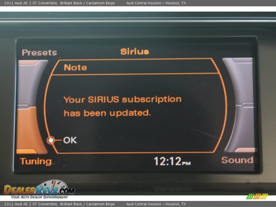 2011 Audi A5 2.0T Convertible Brilliant Black / Cardamom Beige Photo #18