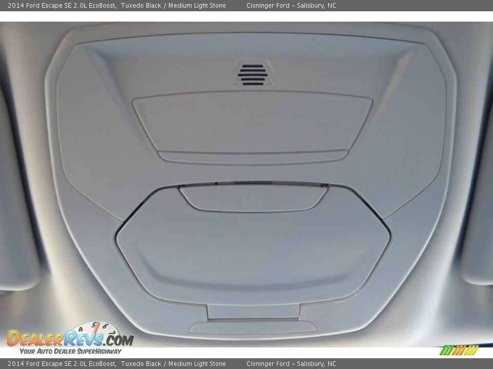 2014 Ford Escape SE 2.0L EcoBoost Tuxedo Black / Medium Light Stone Photo #22