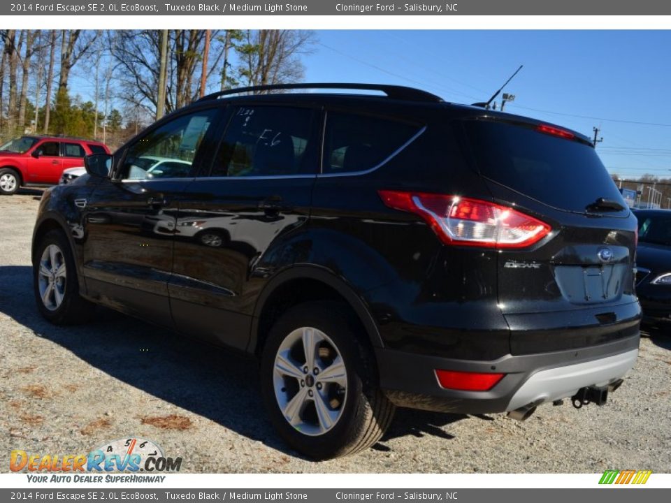 2014 Ford Escape SE 2.0L EcoBoost Tuxedo Black / Medium Light Stone Photo #29