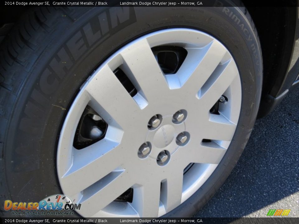 2014 Dodge Avenger SE Granite Crystal Metallic / Black Photo #5