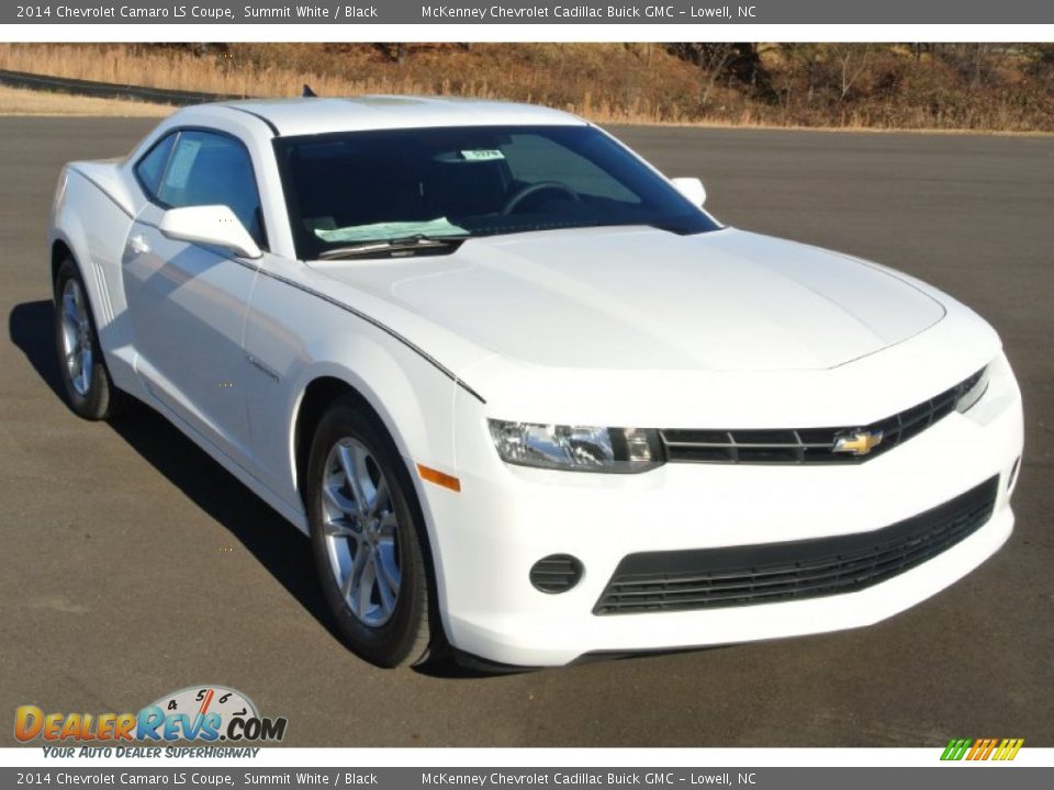 2014 Chevrolet Camaro LS Coupe Summit White / Black Photo #1