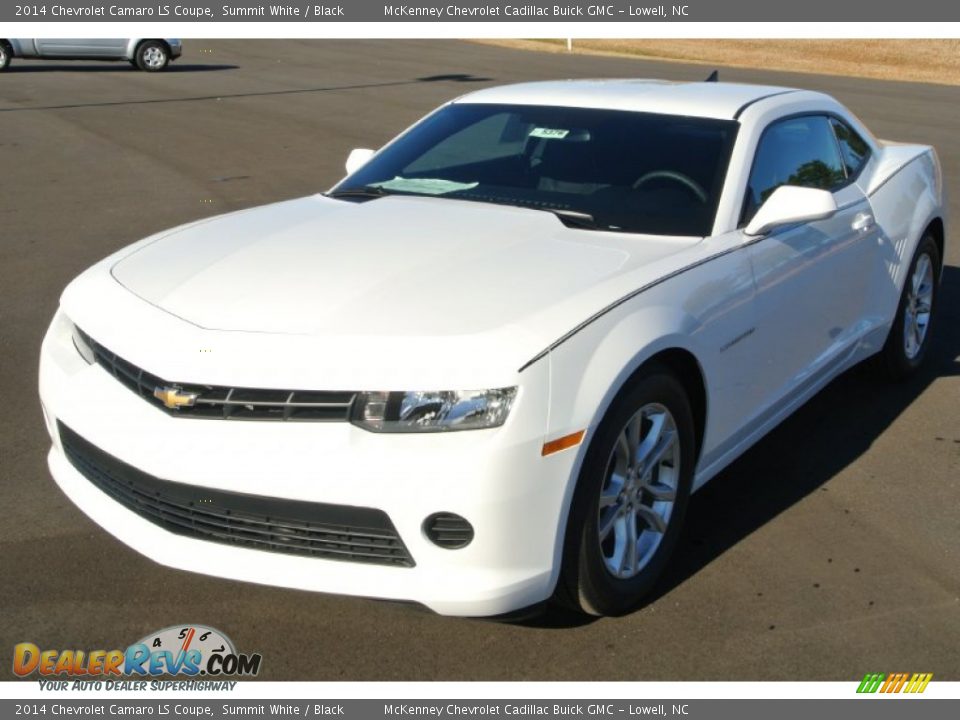 2014 Chevrolet Camaro LS Coupe Summit White / Black Photo #2