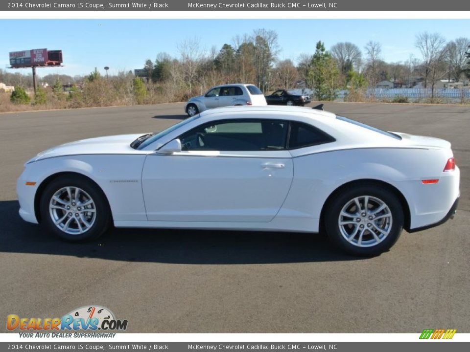 2014 Chevrolet Camaro LS Coupe Summit White / Black Photo #3