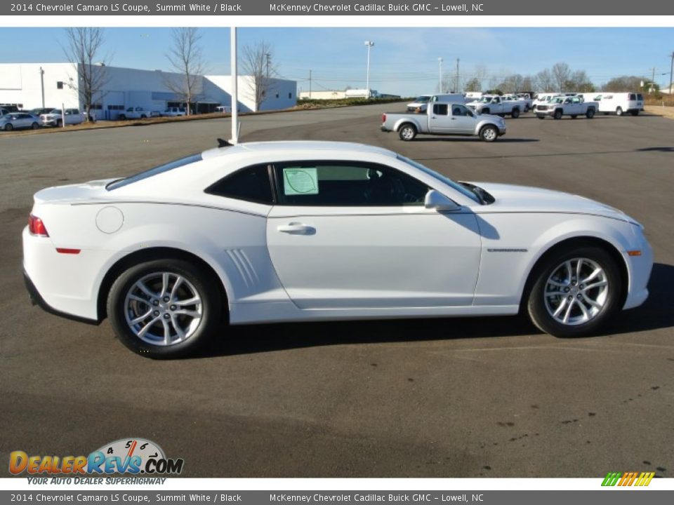 2014 Chevrolet Camaro LS Coupe Summit White / Black Photo #6