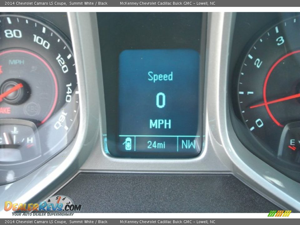 2014 Chevrolet Camaro LS Coupe Summit White / Black Photo #14