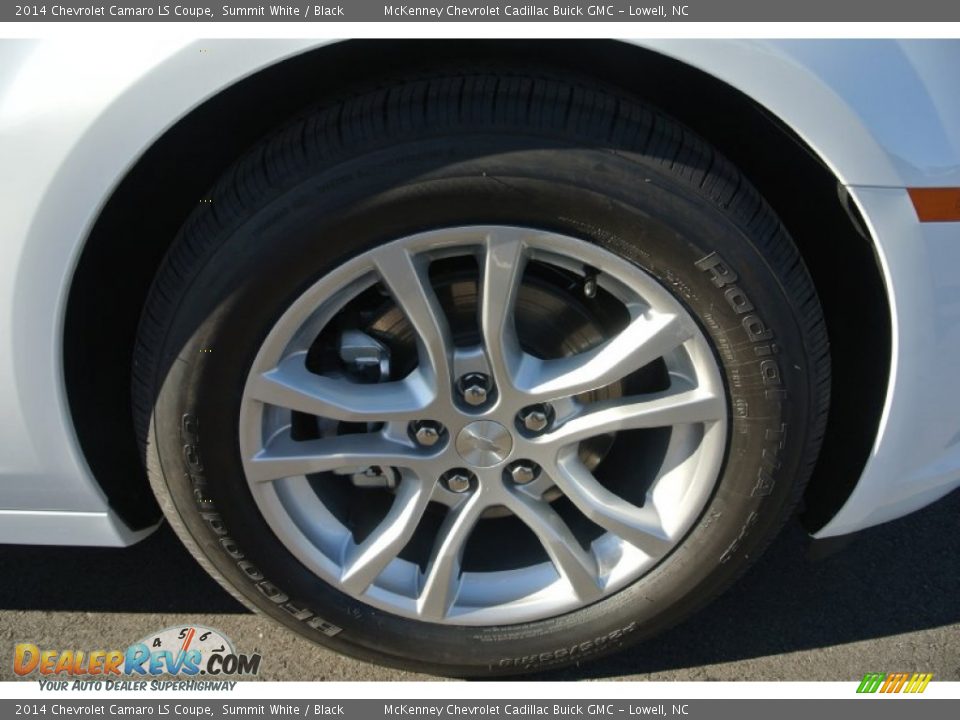 2014 Chevrolet Camaro LS Coupe Summit White / Black Photo #19