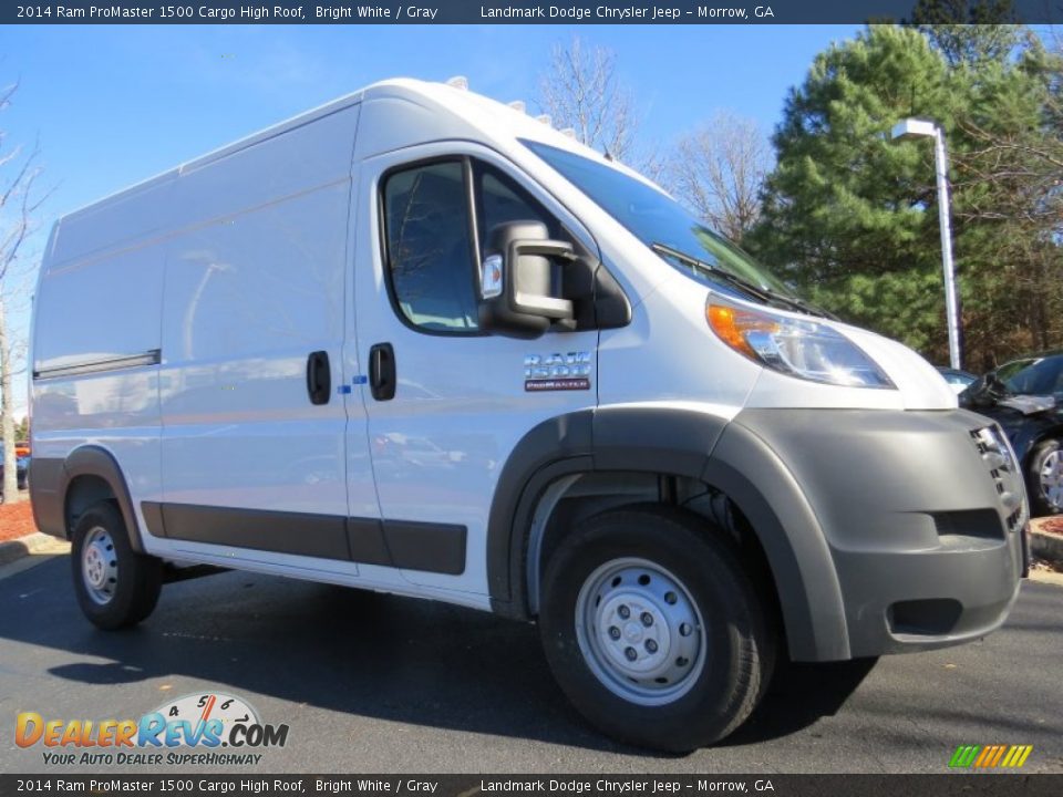 Front 3/4 View of 2014 Ram ProMaster 1500 Cargo High Roof Photo #4