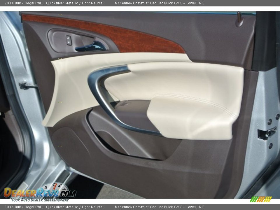 2014 Buick Regal FWD Quicksilver Metallic / Light Neutral Photo #19
