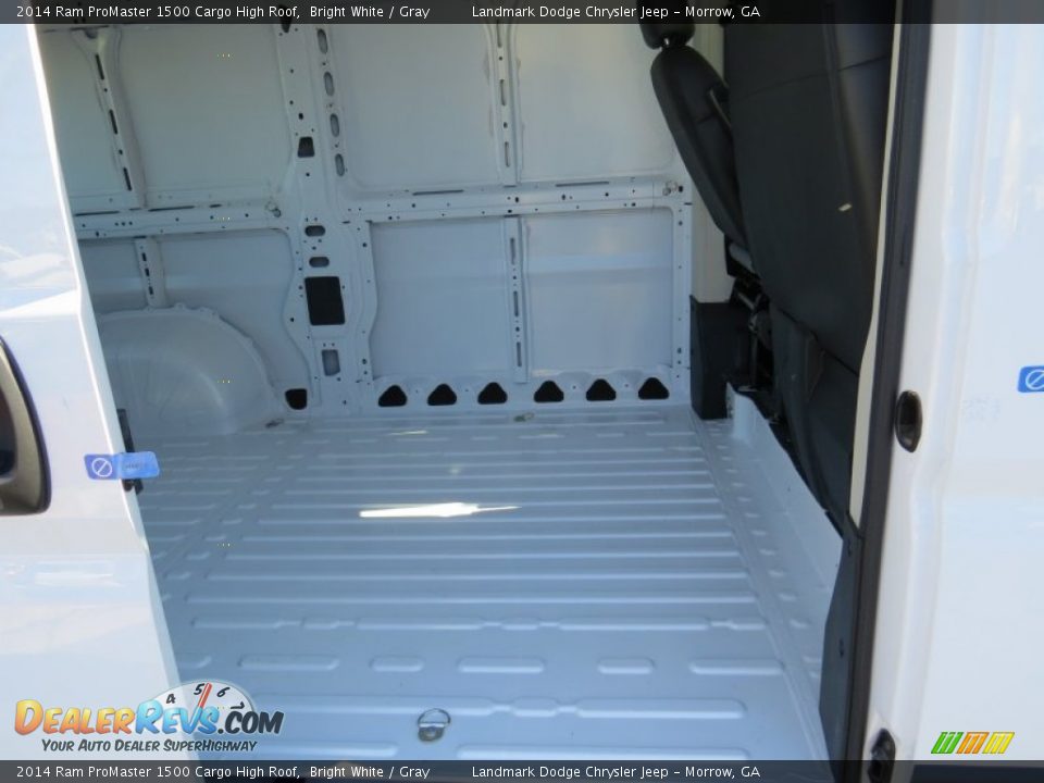 2014 Ram ProMaster 1500 Cargo High Roof Bright White / Gray Photo #9
