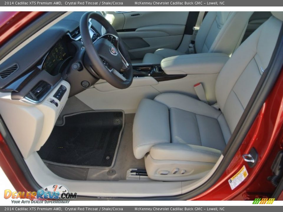 2014 Cadillac XTS Premium AWD Crystal Red Tincoat / Shale/Cocoa Photo #8
