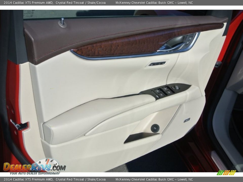 2014 Cadillac XTS Premium AWD Crystal Red Tincoat / Shale/Cocoa Photo #9