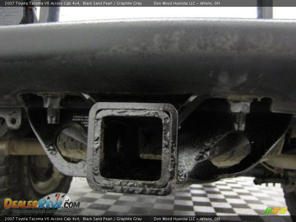 2007 Toyota Tacoma V6 Access Cab 4x4 Black Sand Pearl / Graphite Gray Photo #4