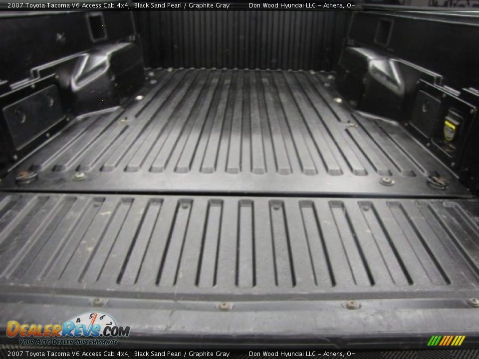 2007 Toyota Tacoma V6 Access Cab 4x4 Black Sand Pearl / Graphite Gray Photo #5