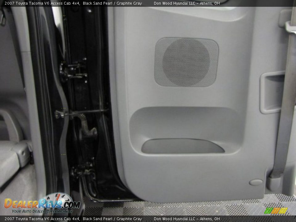 2007 Toyota Tacoma V6 Access Cab 4x4 Black Sand Pearl / Graphite Gray Photo #14
