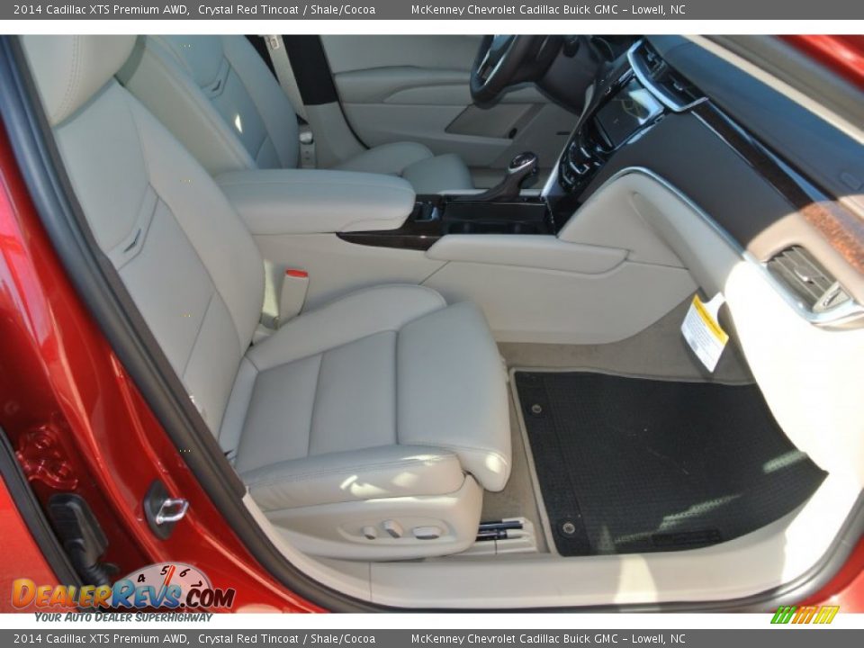 2014 Cadillac XTS Premium AWD Crystal Red Tincoat / Shale/Cocoa Photo #19