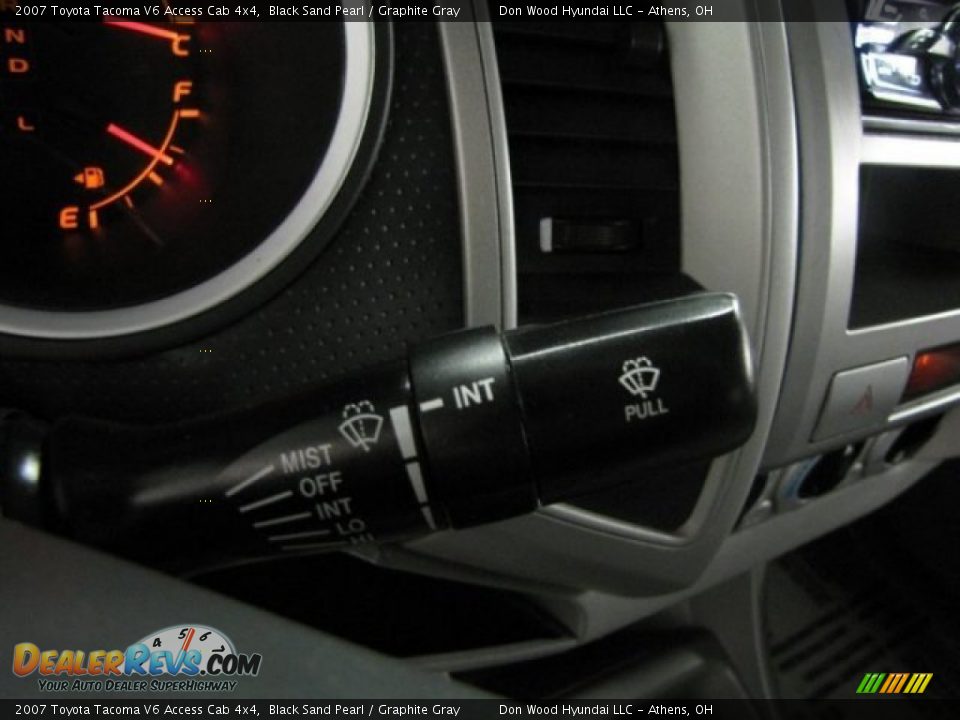 2007 Toyota Tacoma V6 Access Cab 4x4 Black Sand Pearl / Graphite Gray Photo #20