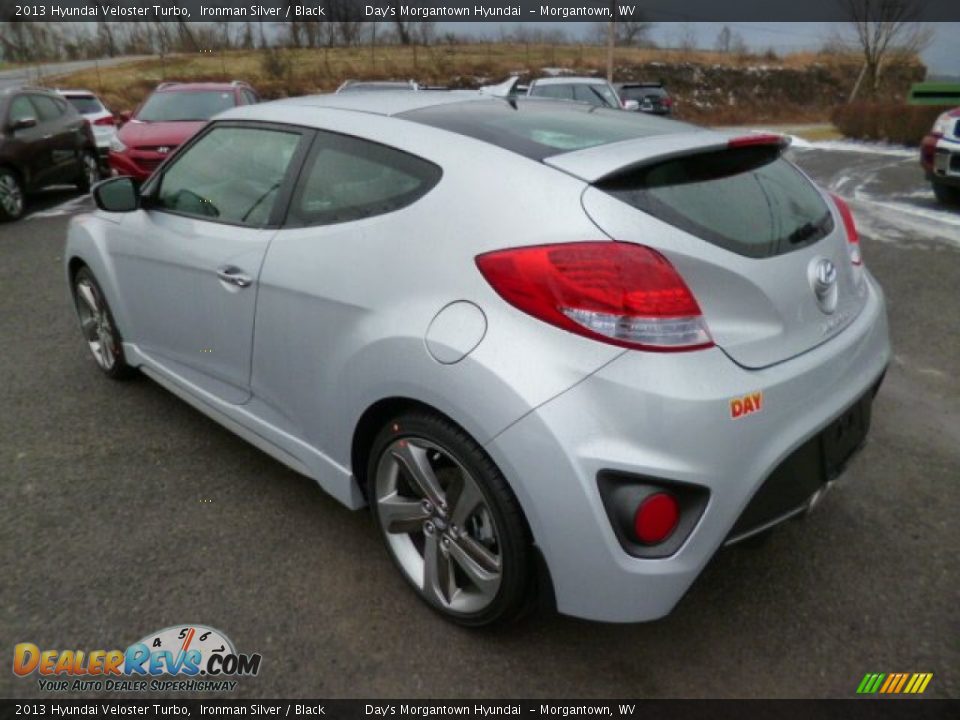 2013 Hyundai Veloster Turbo Ironman Silver / Black Photo #5