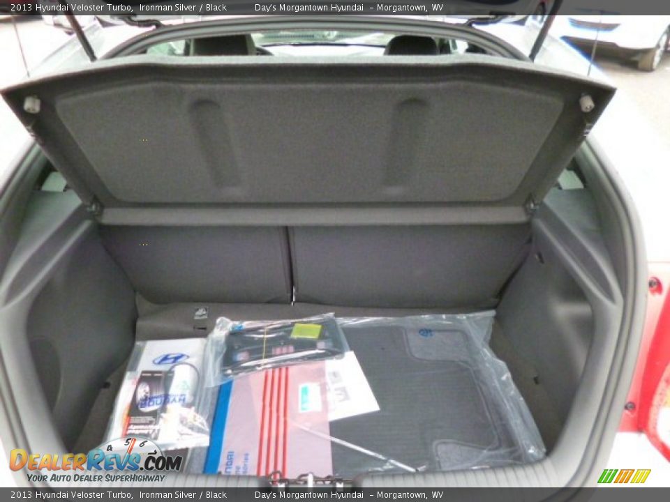 2013 Hyundai Veloster Turbo Ironman Silver / Black Photo #14