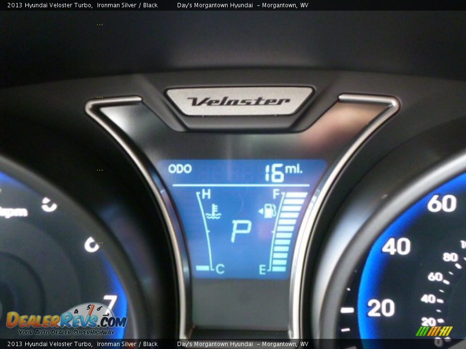 2013 Hyundai Veloster Turbo Ironman Silver / Black Photo #20