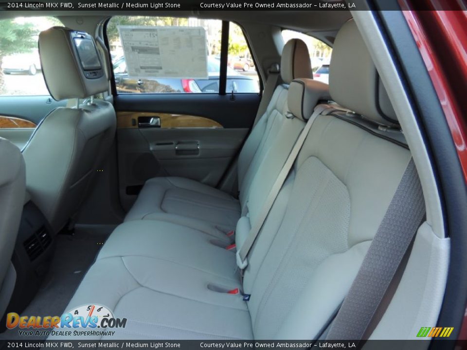 2014 Lincoln MKX FWD Sunset Metallic / Medium Light Stone Photo #7