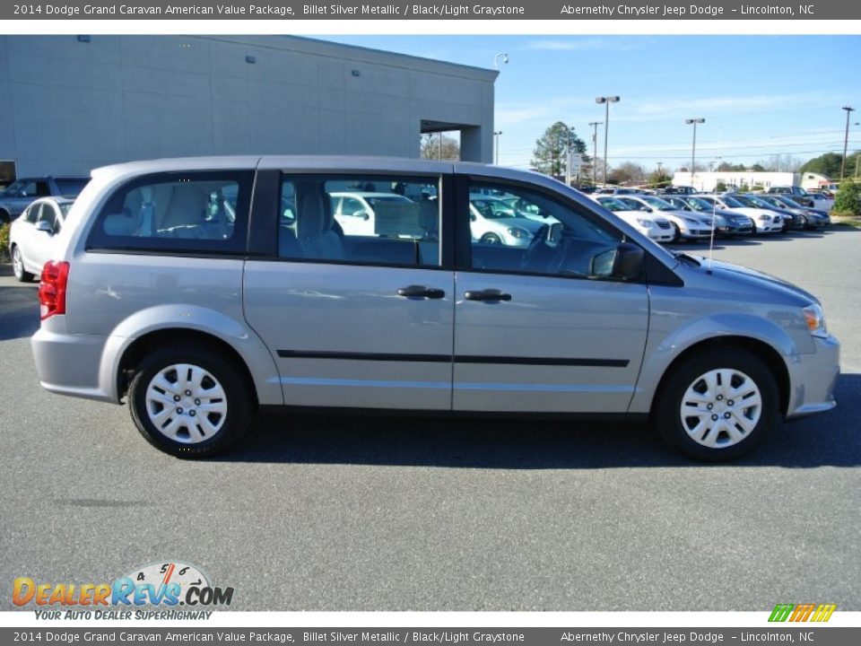 2014 Dodge Grand Caravan American Value Package Billet Silver Metallic / Black/Light Graystone Photo #6