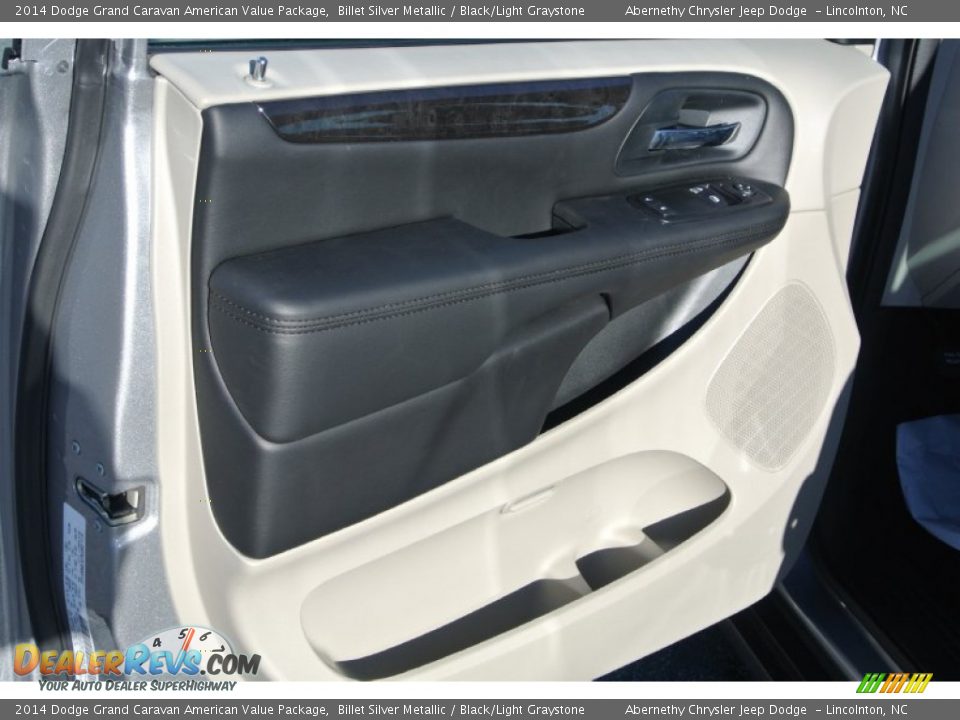 2014 Dodge Grand Caravan American Value Package Billet Silver Metallic / Black/Light Graystone Photo #9