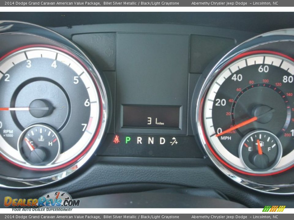 2014 Dodge Grand Caravan American Value Package Billet Silver Metallic / Black/Light Graystone Photo #13