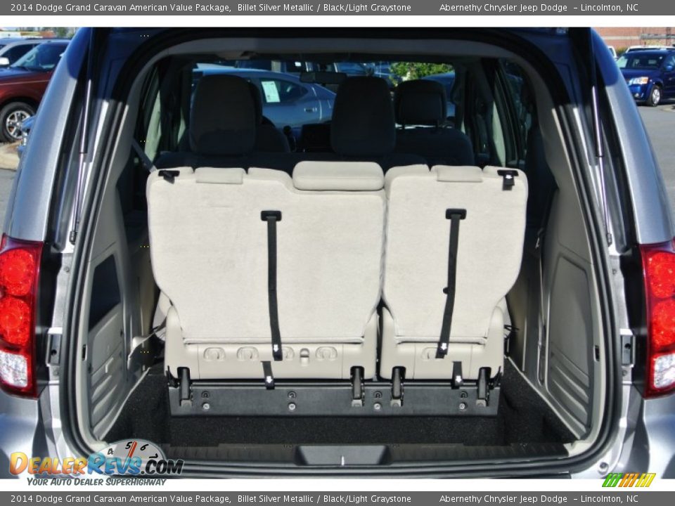 2014 Dodge Grand Caravan American Value Package Billet Silver Metallic / Black/Light Graystone Photo #15