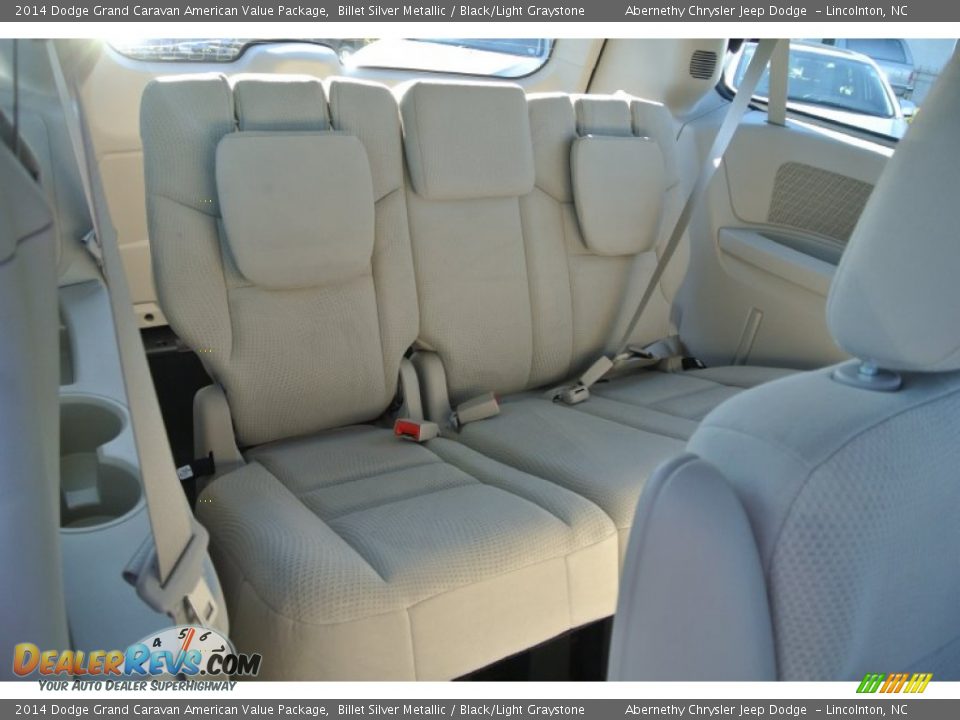 2014 Dodge Grand Caravan American Value Package Billet Silver Metallic / Black/Light Graystone Photo #16
