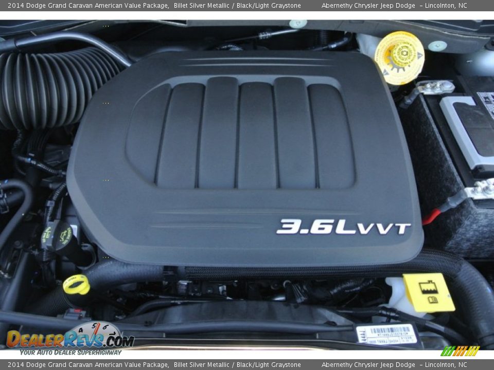 2014 Dodge Grand Caravan American Value Package Billet Silver Metallic / Black/Light Graystone Photo #20