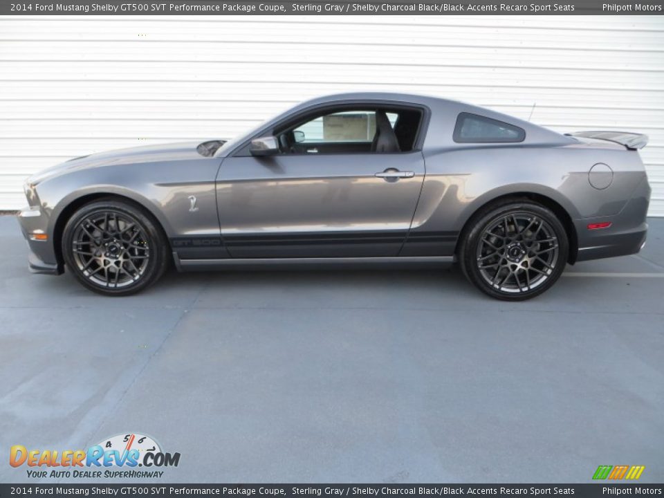 Sterling Gray 2014 Ford Mustang Shelby GT500 SVT Performance Package Coupe Photo #6