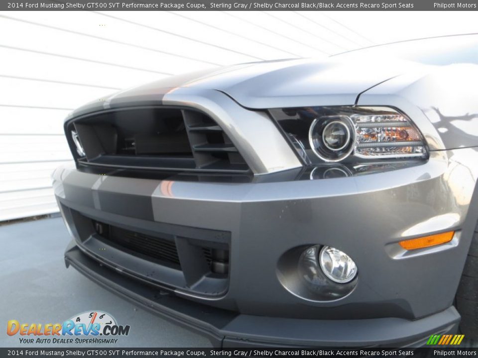 2014 Ford Mustang Shelby GT500 SVT Performance Package Coupe Sterling Gray / Shelby Charcoal Black/Black Accents Recaro Sport Seats Photo #11