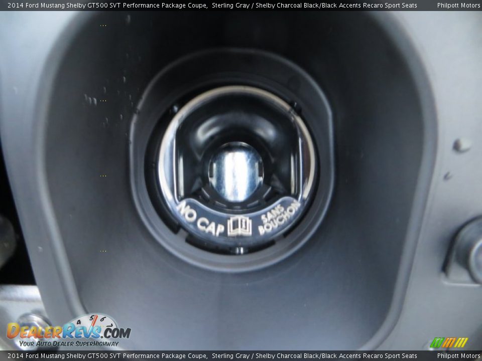 2014 Ford Mustang Shelby GT500 SVT Performance Package Coupe Sterling Gray / Shelby Charcoal Black/Black Accents Recaro Sport Seats Photo #14