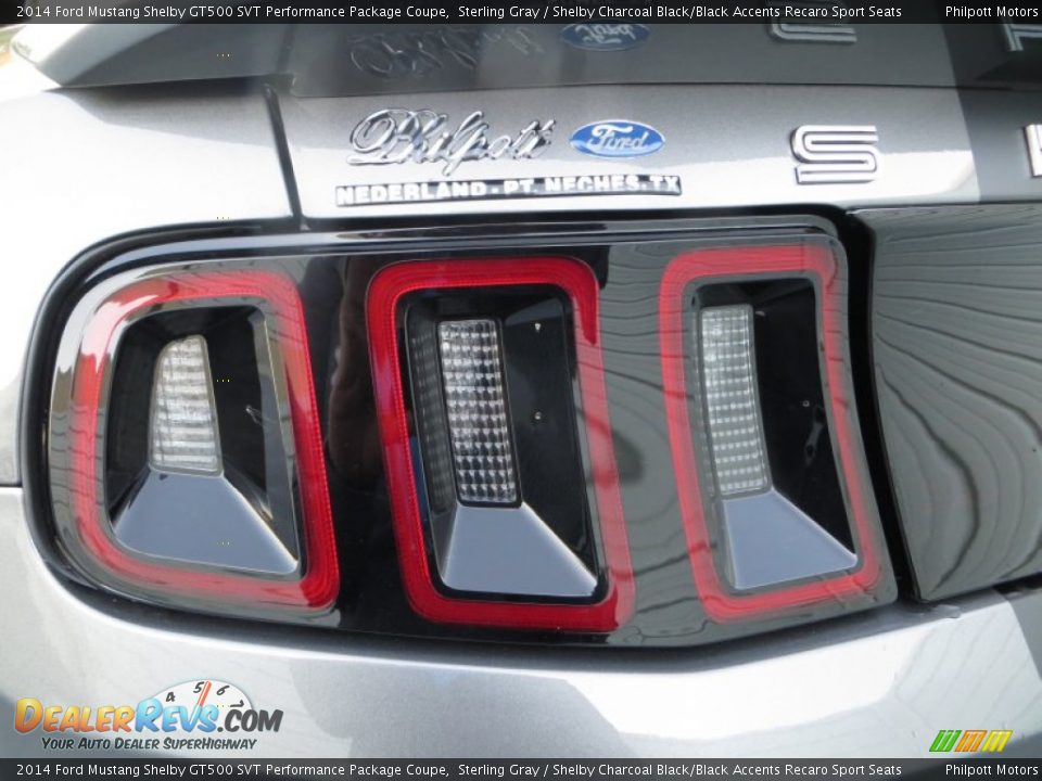 2014 Ford Mustang Shelby GT500 SVT Performance Package Coupe Sterling Gray / Shelby Charcoal Black/Black Accents Recaro Sport Seats Photo #15