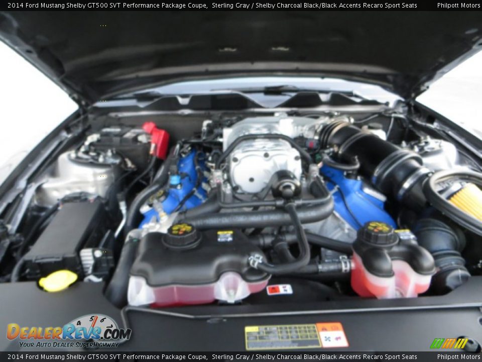 2014 Ford Mustang Shelby GT500 SVT Performance Package Coupe Sterling Gray / Shelby Charcoal Black/Black Accents Recaro Sport Seats Photo #18