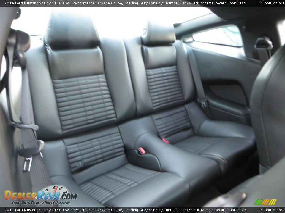 2014 Ford Mustang Shelby GT500 SVT Performance Package Coupe Sterling Gray / Shelby Charcoal Black/Black Accents Recaro Sport Seats Photo #24