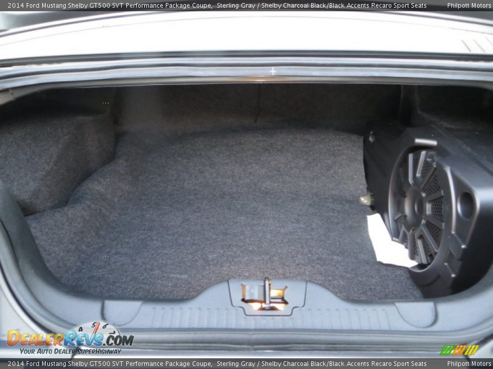 2014 Ford Mustang Shelby GT500 SVT Performance Package Coupe Trunk Photo #25