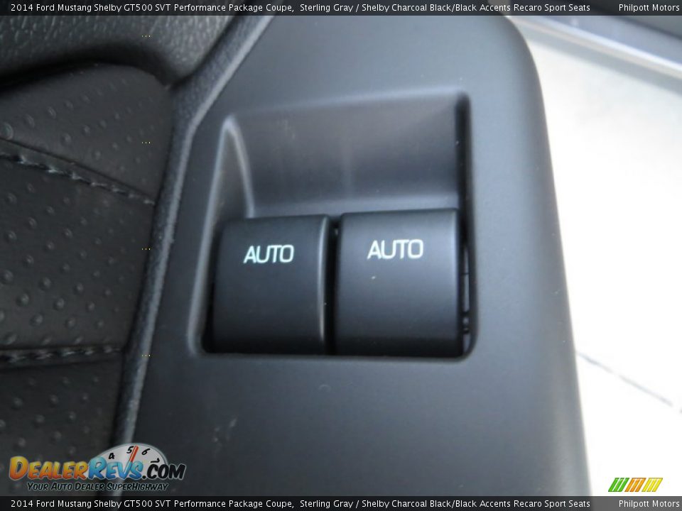 2014 Ford Mustang Shelby GT500 SVT Performance Package Coupe Sterling Gray / Shelby Charcoal Black/Black Accents Recaro Sport Seats Photo #28