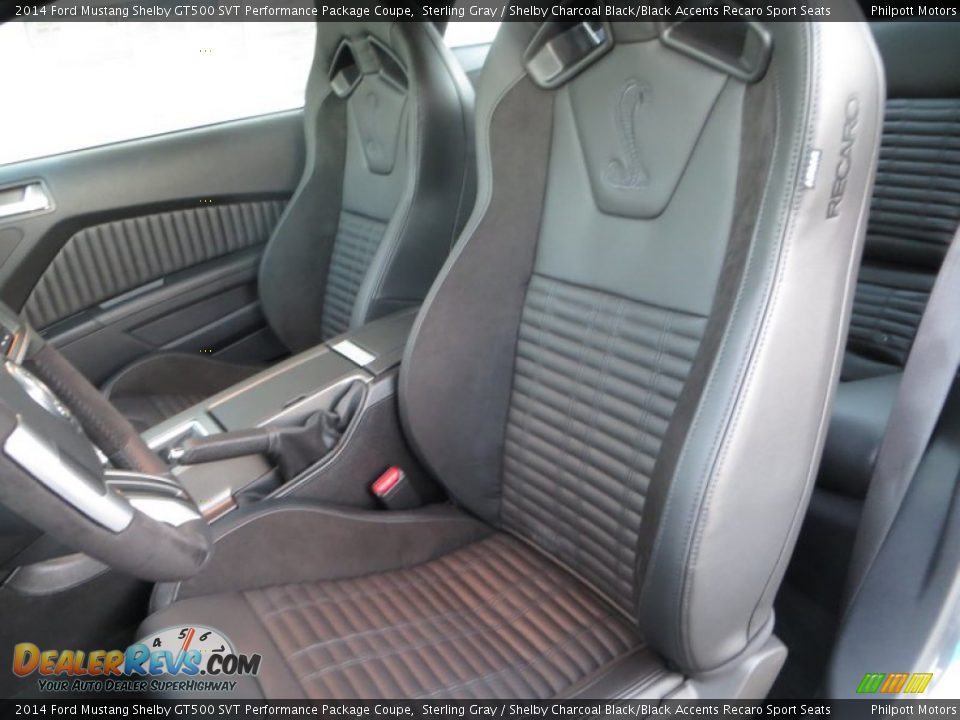 Front Seat of 2014 Ford Mustang Shelby GT500 SVT Performance Package Coupe Photo #30
