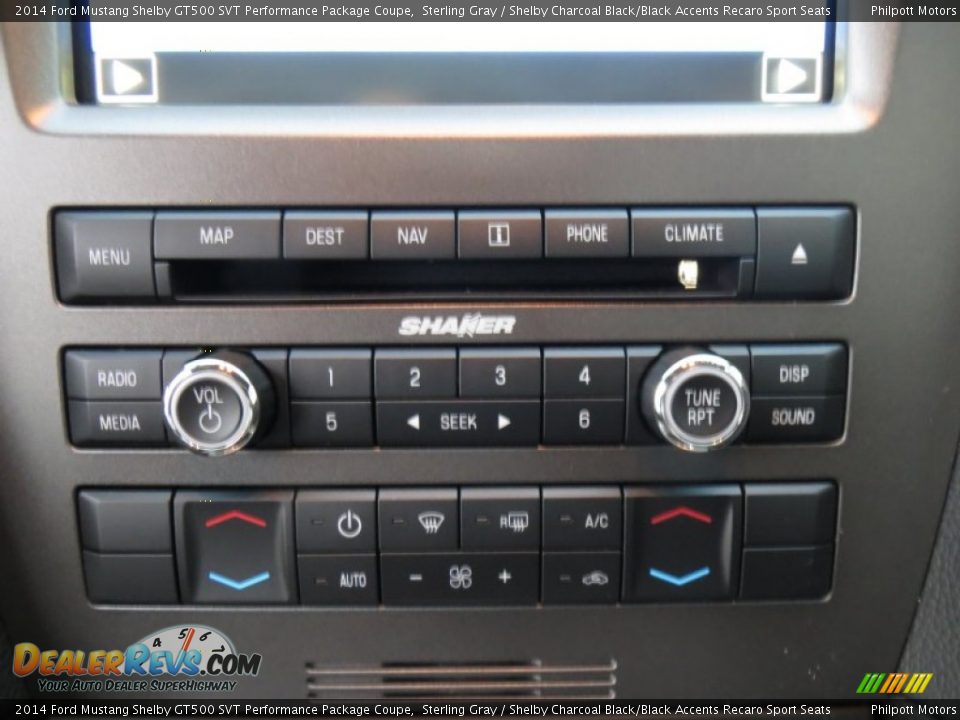 2014 Ford Mustang Shelby GT500 SVT Performance Package Coupe Sterling Gray / Shelby Charcoal Black/Black Accents Recaro Sport Seats Photo #34