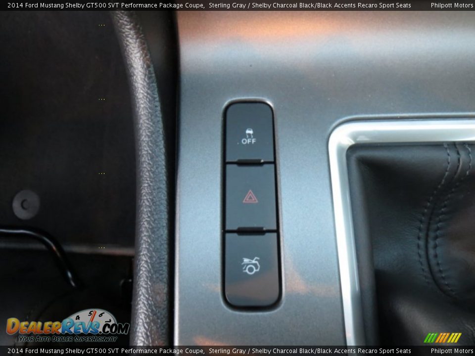 2014 Ford Mustang Shelby GT500 SVT Performance Package Coupe Sterling Gray / Shelby Charcoal Black/Black Accents Recaro Sport Seats Photo #35
