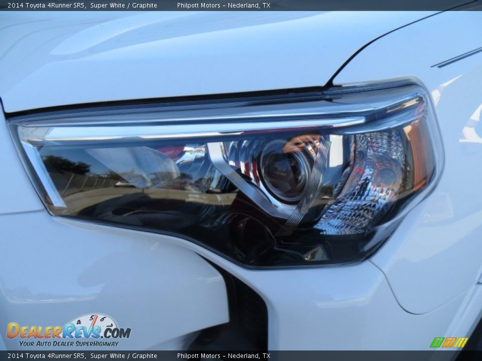 2014 Toyota 4Runner SR5 Super White / Graphite Photo #9