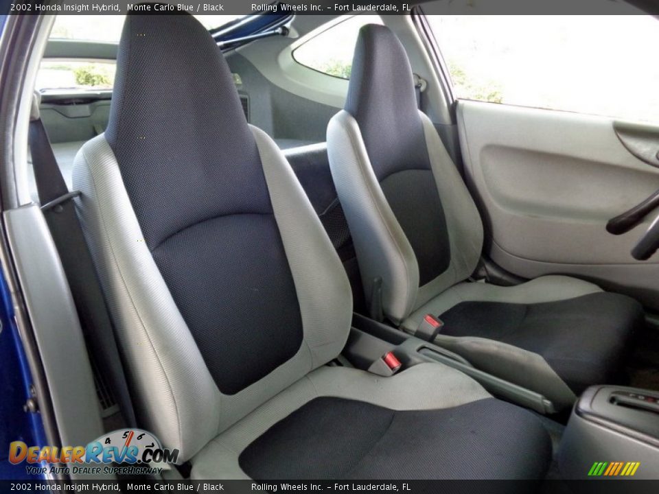 Front Seat of 2002 Honda Insight Hybrid Photo #4