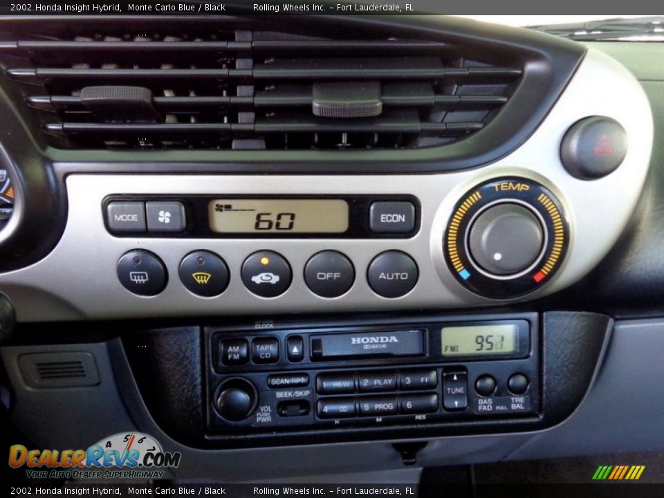 Controls of 2002 Honda Insight Hybrid Photo #8