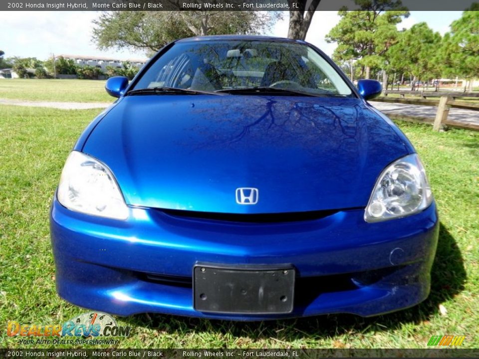 Monte Carlo Blue 2002 Honda Insight Hybrid Photo #17