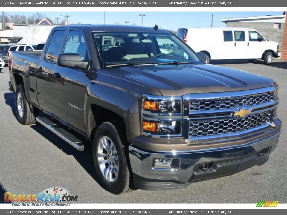 2014 Chevrolet Silverado 1500 LT Double Cab 4x4 Brownstone Metallic / Cocoa/Dune Photo #1
