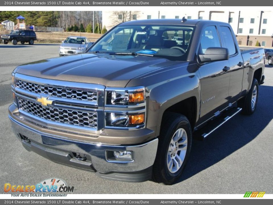 2014 Chevrolet Silverado 1500 LT Double Cab 4x4 Brownstone Metallic / Cocoa/Dune Photo #2
