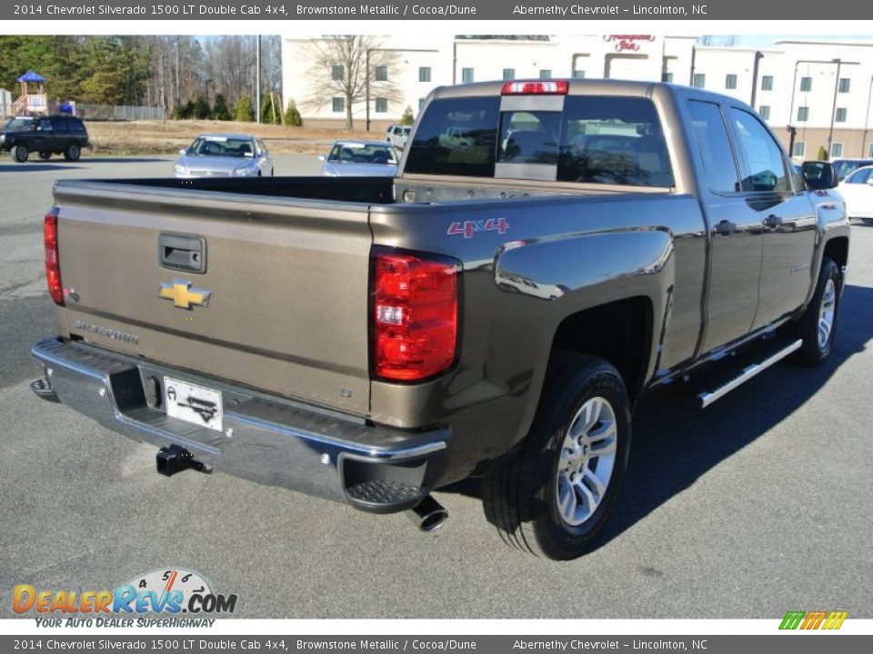 2014 Chevrolet Silverado 1500 LT Double Cab 4x4 Brownstone Metallic / Cocoa/Dune Photo #5