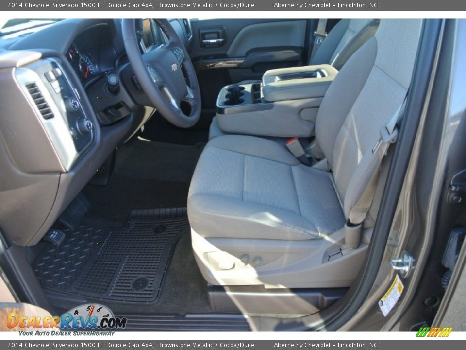 2014 Chevrolet Silverado 1500 LT Double Cab 4x4 Brownstone Metallic / Cocoa/Dune Photo #8
