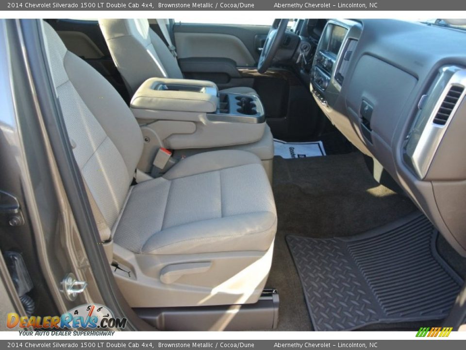 2014 Chevrolet Silverado 1500 LT Double Cab 4x4 Brownstone Metallic / Cocoa/Dune Photo #18